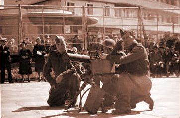 Home Army and Browning Gun